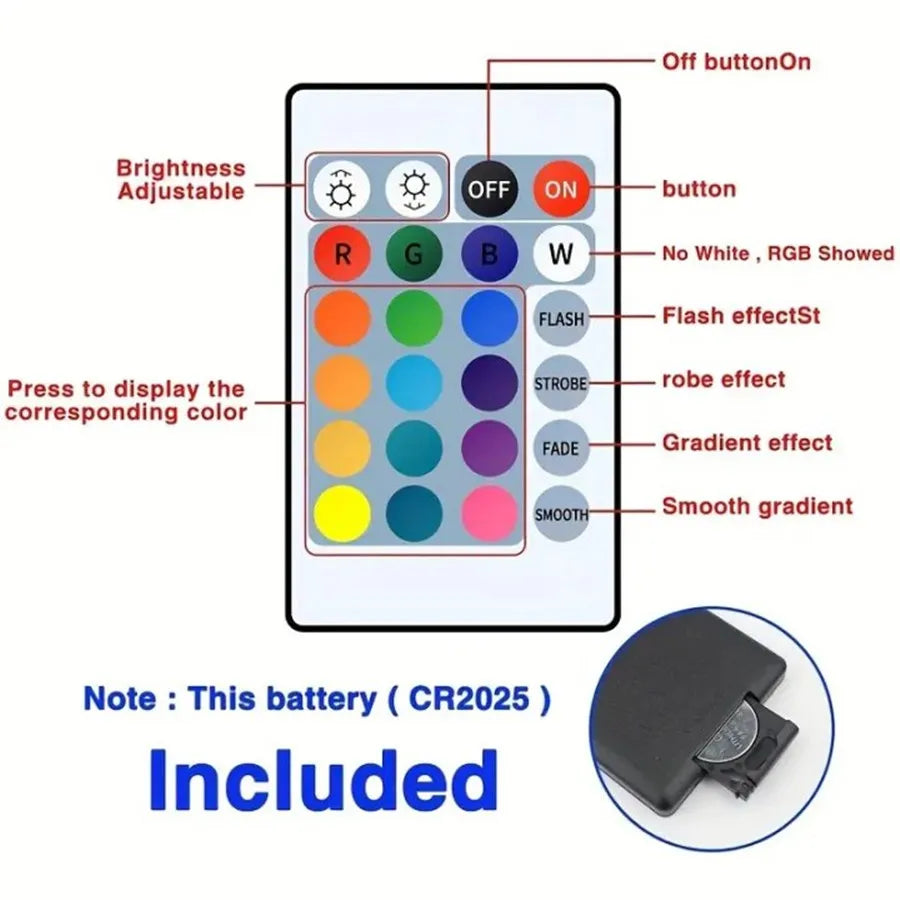 RGBGlow Pro™ – Tira LED Inteligente RGB con Control por App