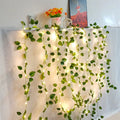 Guirnalda de Luces LED Hojas Verdes — Decoración Aesthetic para Habitación